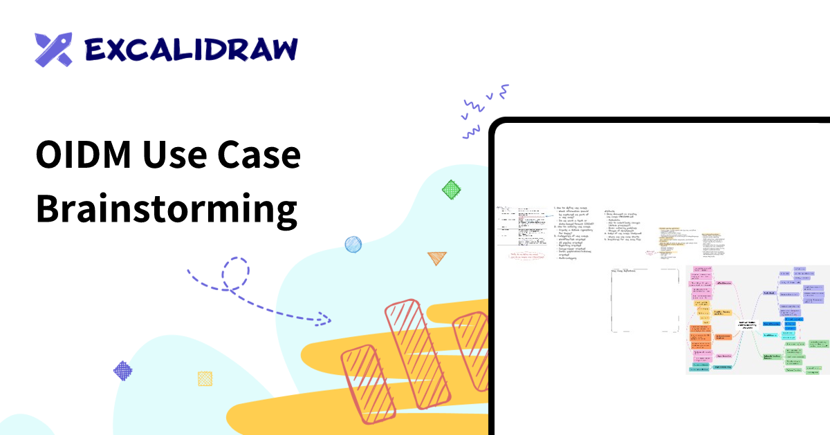 OIDM Use Case Brainstorming | Excalidraw+